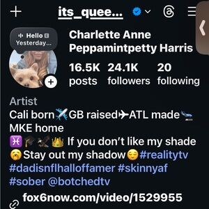 FOLLOW MY SOCIALS IG & FB Black Professional Dashboard